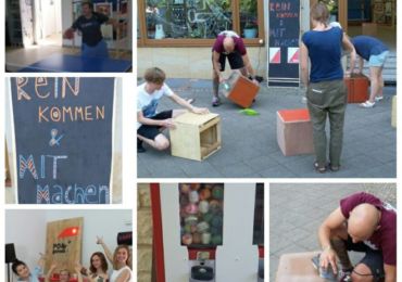 Der POWladen - 3 Wochen Kreativaction in Magdeburg